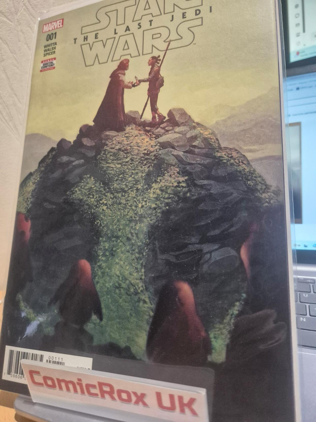 Star Wars The Last Jedi #1. 2018 Marvel Comics. NM+ High Grade Copy