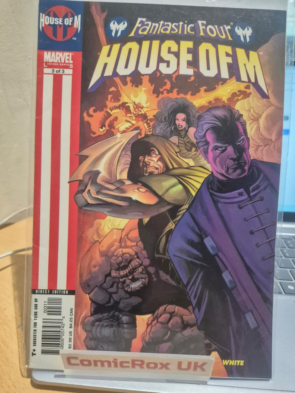 Fantastic Four House of M - Vol. 1 (2005) #1-3 Complete Set VF