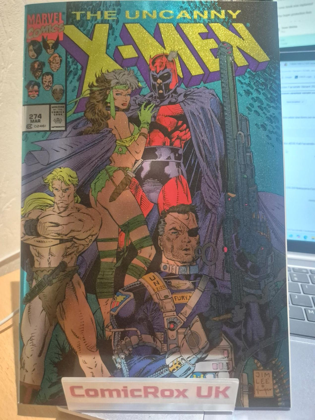 Uncanny X-Men #274 Foil Facsimile Exclusive Variant Cover Marvel Comics 2024 NM+