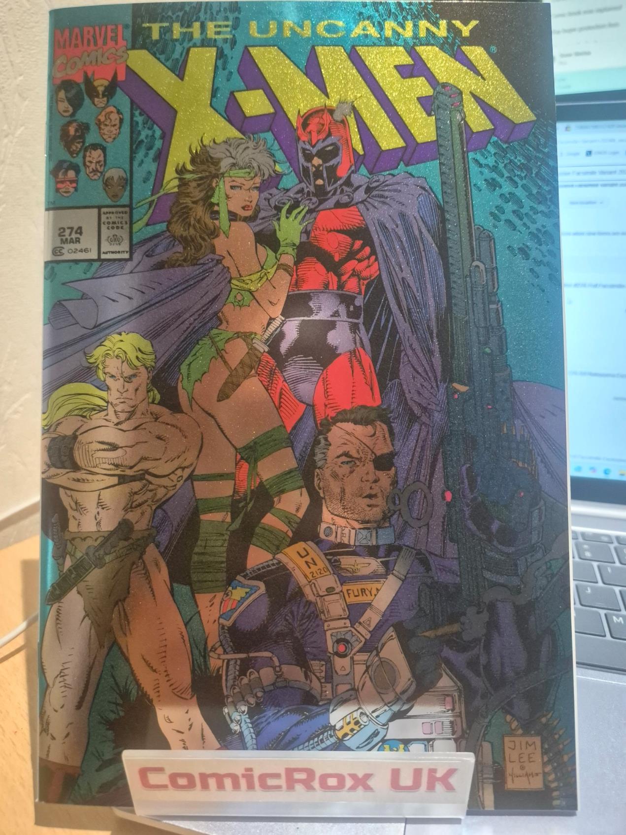 Uncanny X-Men #274 Foil Facsimile Exclusive Variant Cover Marvel Comics 2024 NM+