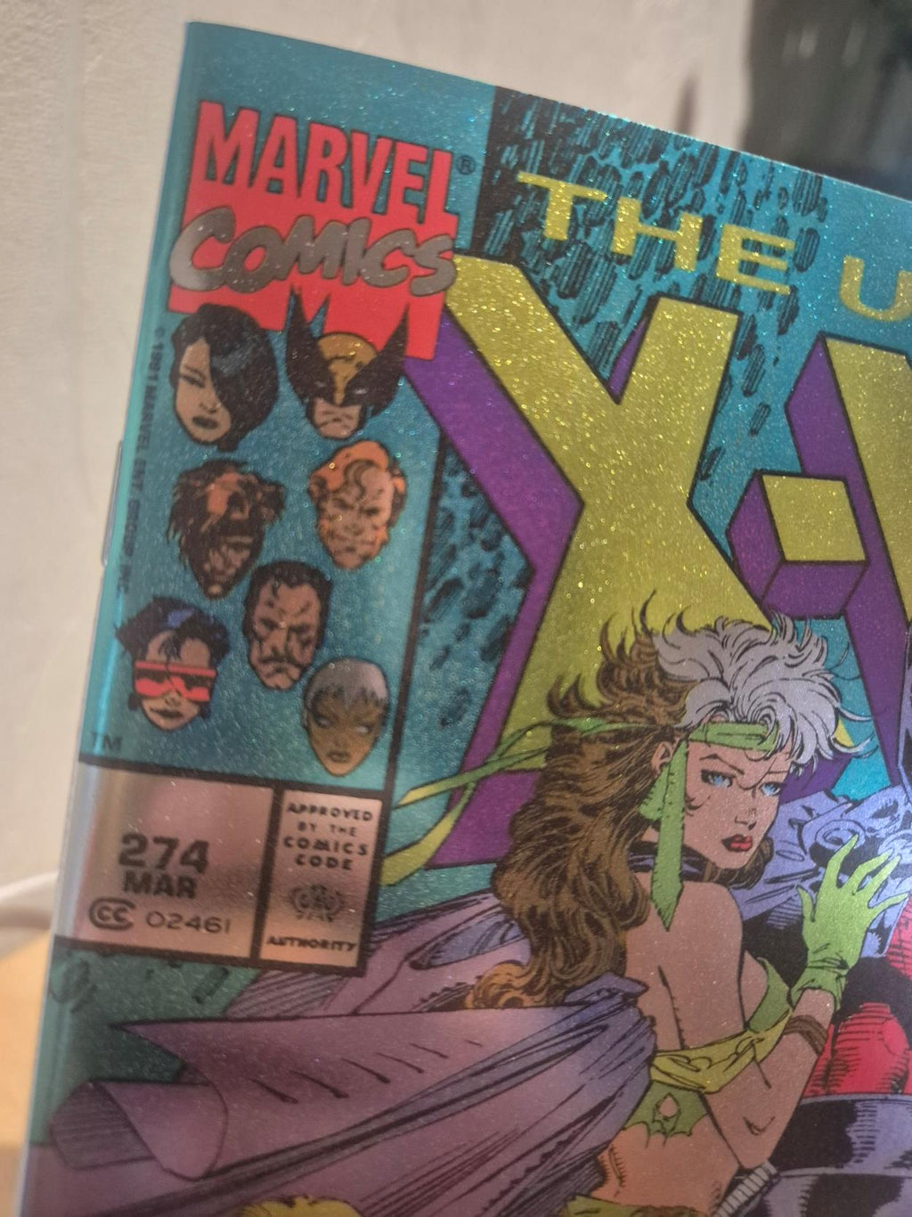 Uncanny X-Men #274 Foil Facsimile Exclusive Variant Cover Marvel Comics 2024 NM+