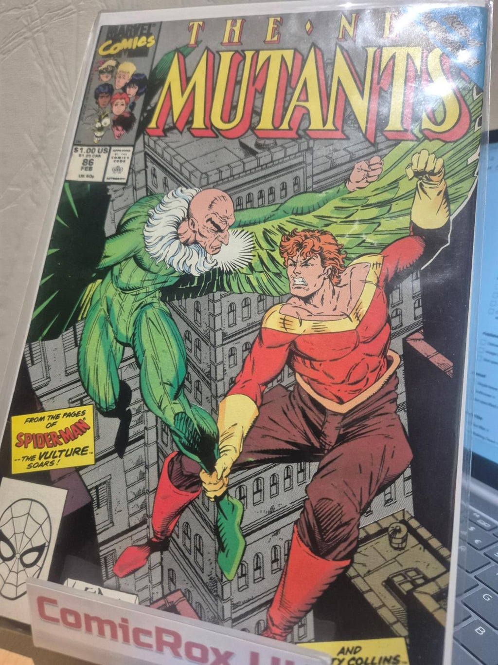 New Mutants, Marvel 1990, #86, KEY: 1st Cameo Cable & other keys  VF+