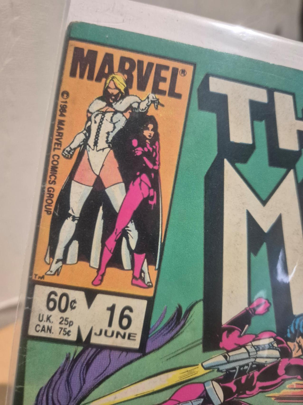 The New Mutants #16 - 1st app Warpath - 1984 Marvel Comics VF -KEY