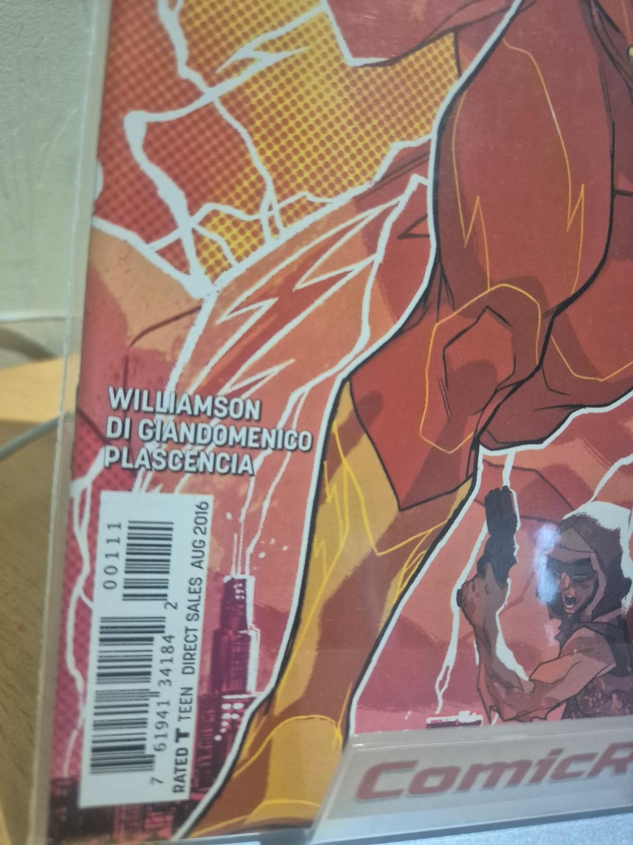 DC Comic The Flash vol.5 #1 August 2016 KEY: 1st app detective  NM+