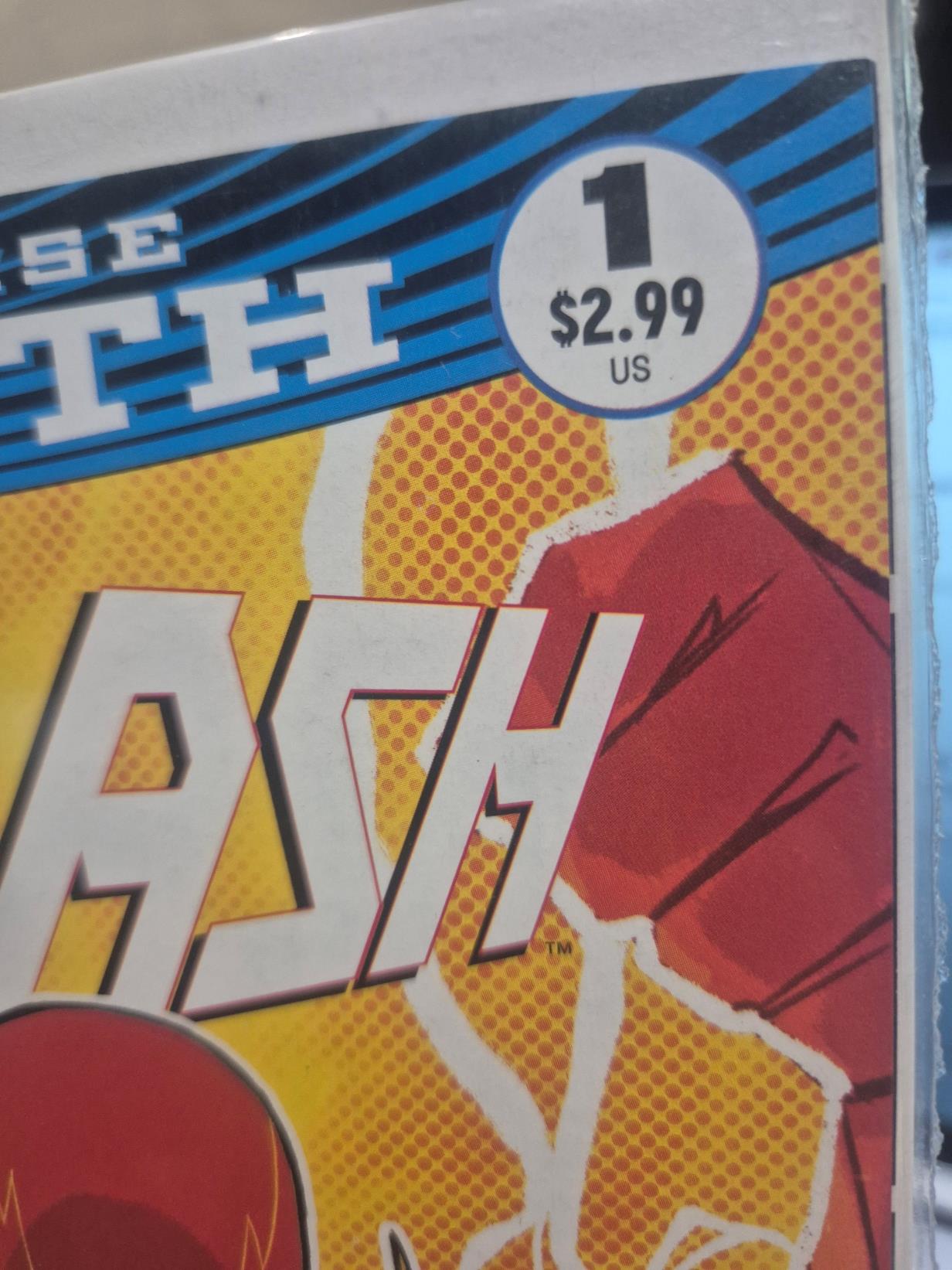 DC Comic The Flash vol.5 #1 August 2016 KEY: 1st app detective  NM+