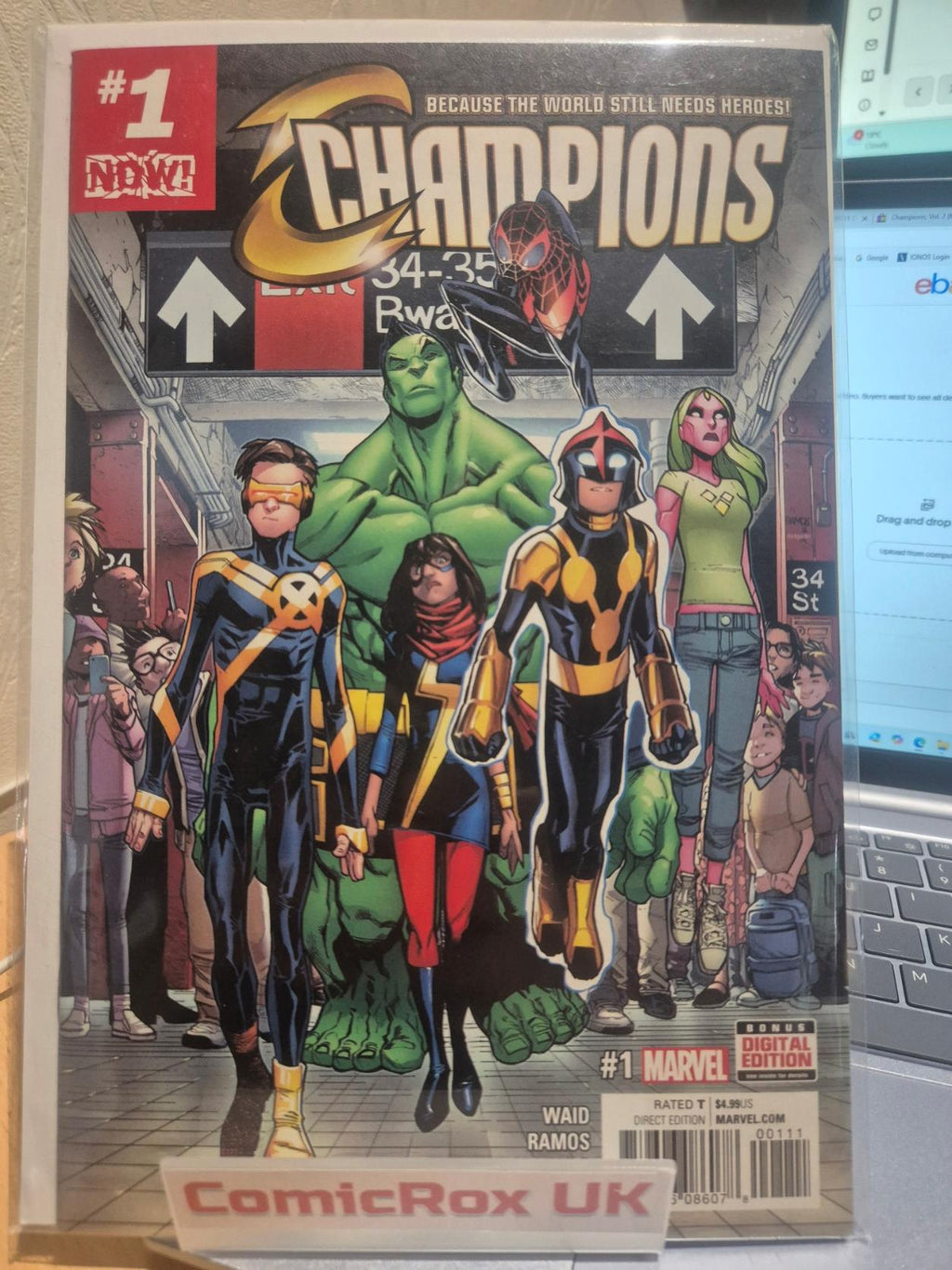 Champions Vol. 1: Change the World, Humberto Ramos NM+