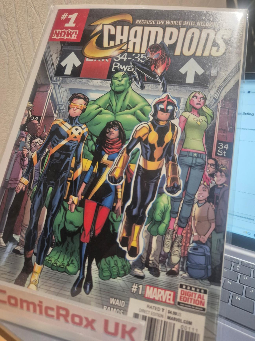 Champions Vol. 1: Change the World, Humberto Ramos NM+