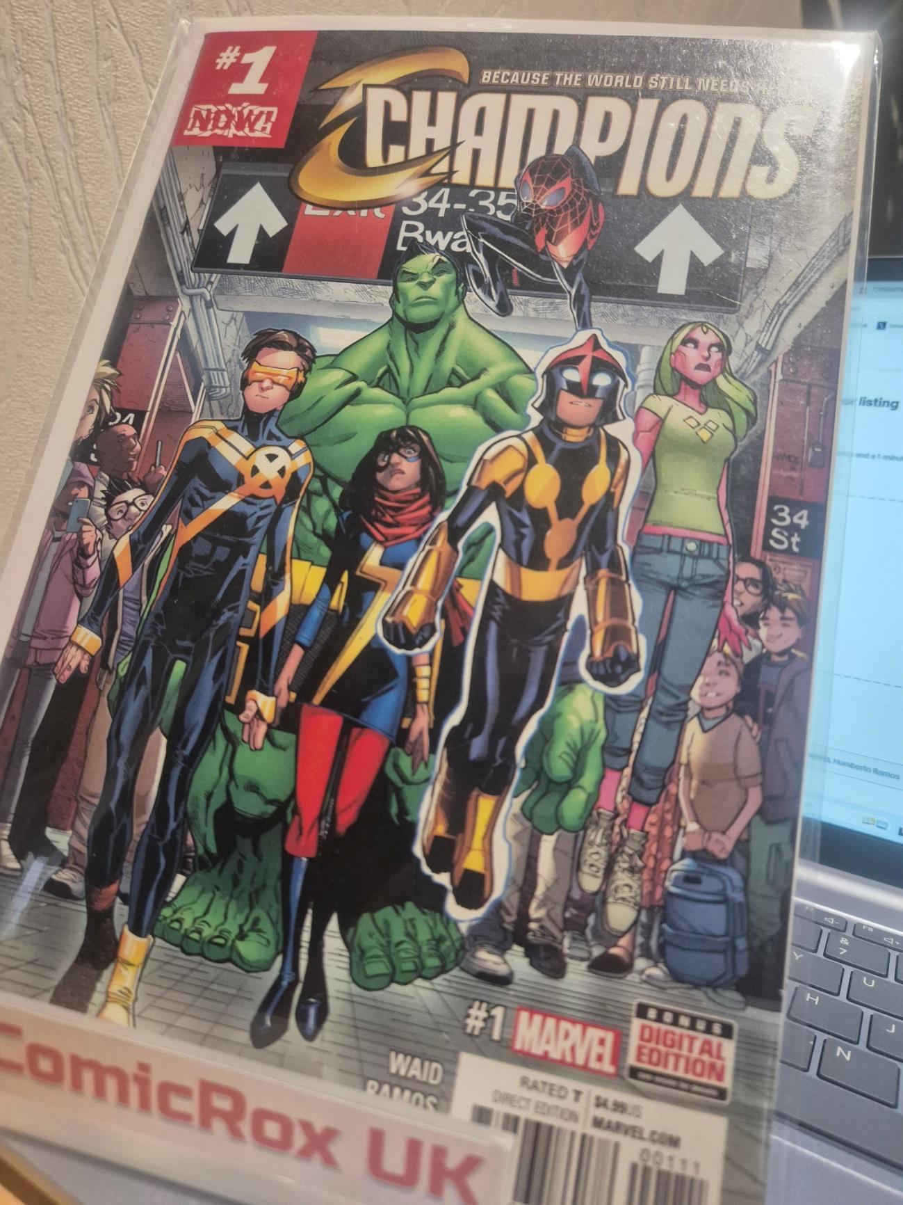 Champions Vol. 1: Change the World, Humberto Ramos NM+