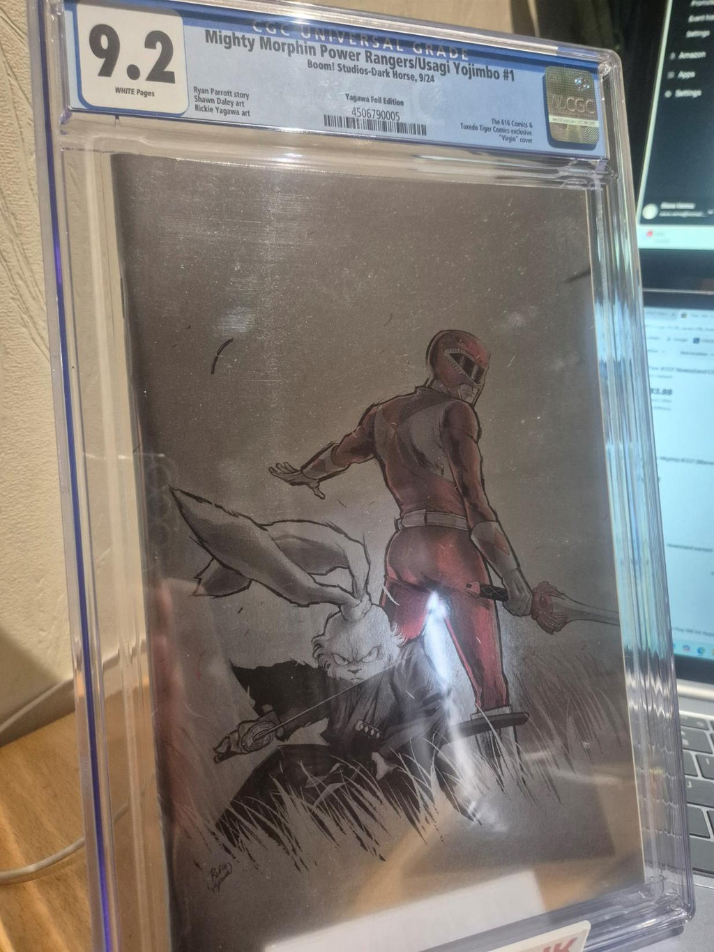Mighty Morphin Power Rangers Exclusive Foil Variant (Ltd to 250) 2024  CGC 9.2