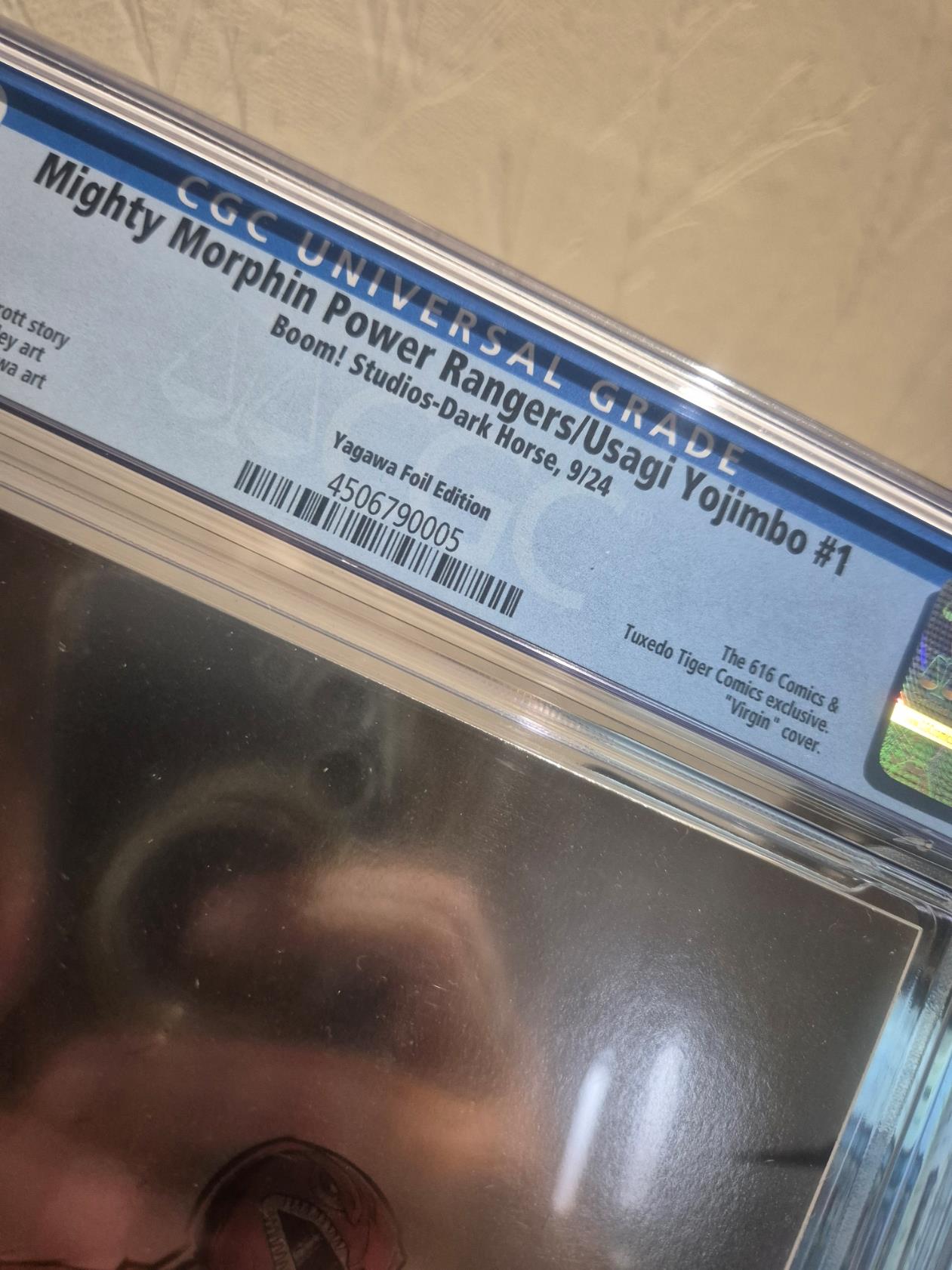 Mighty Morphin Power Rangers Exclusive Foil Variant (Ltd to 250) 2024  CGC 9.2