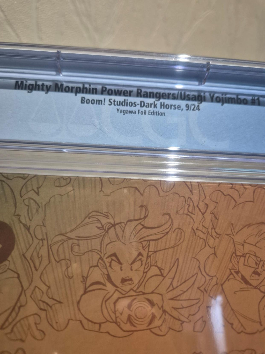 Mighty Morphin Power Rangers Exclusive Foil Variant (Ltd to 250) 2024  CGC 9.2