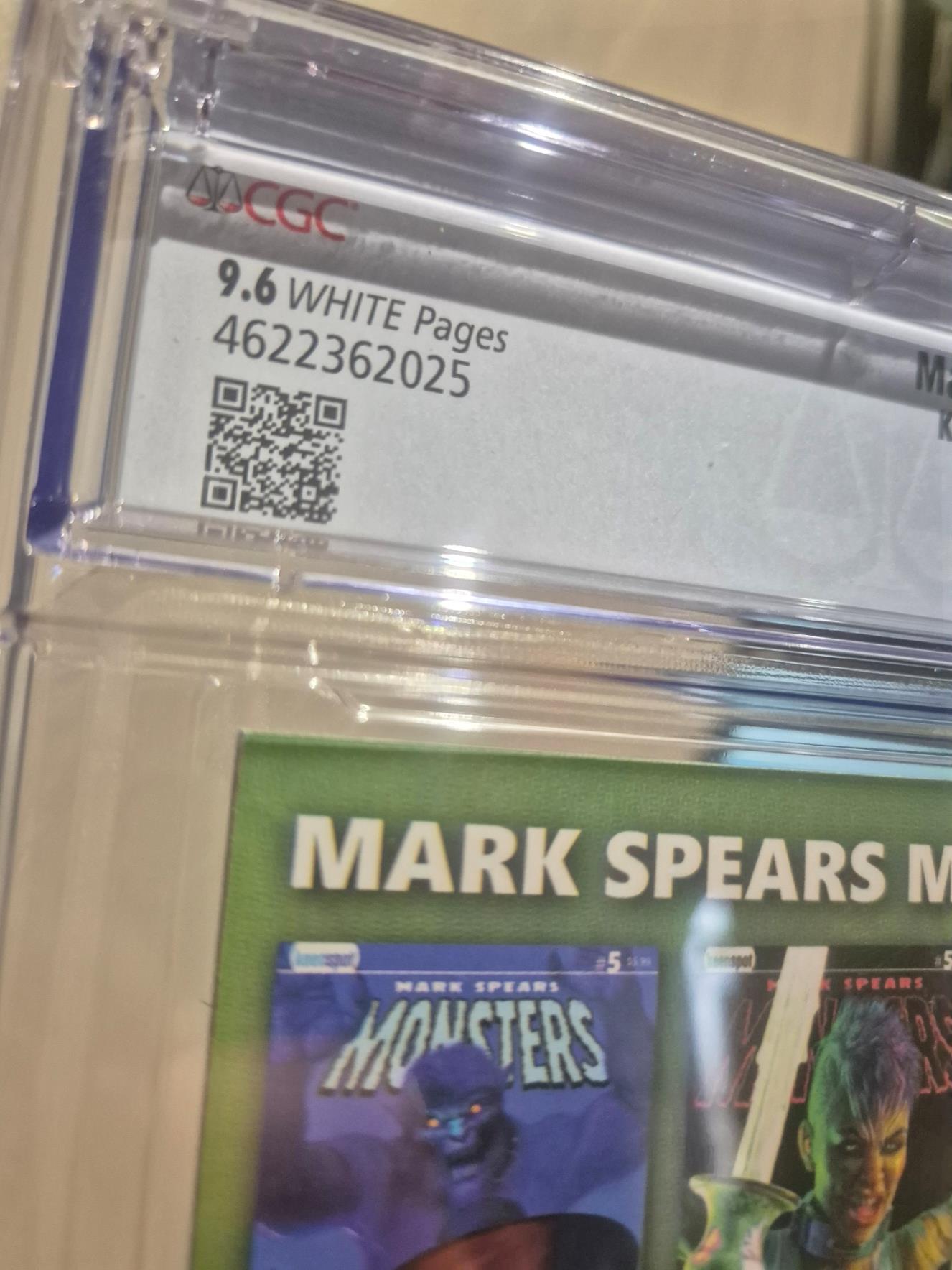 Mark Spears Monsters #5 Mark Spears Girl w/Snake Tattoo Variant Cover E CGC 9.6