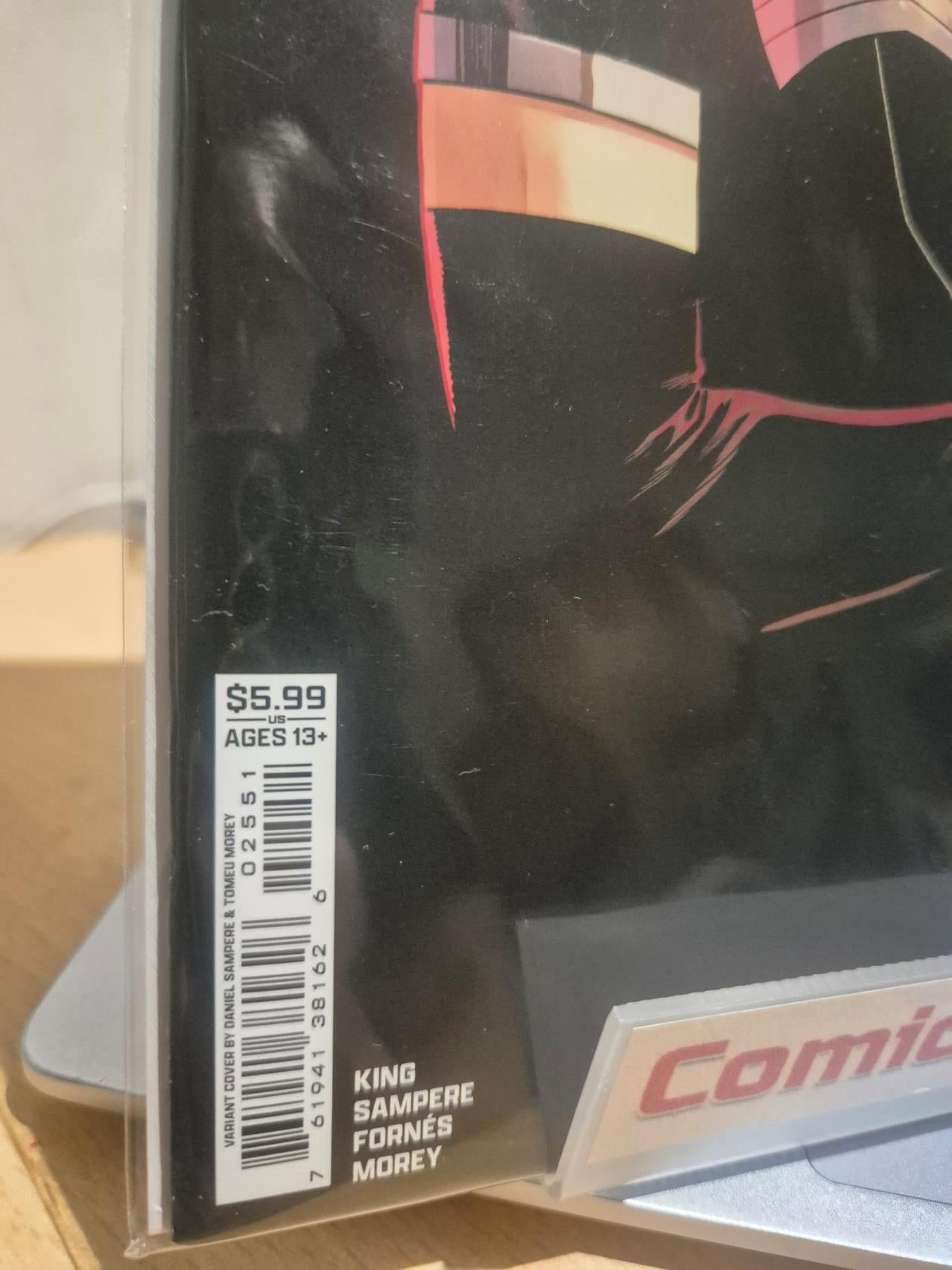 Wonder Woman #25D Greg Smallwood Card Stock Var DC Comics - KEY NM/M