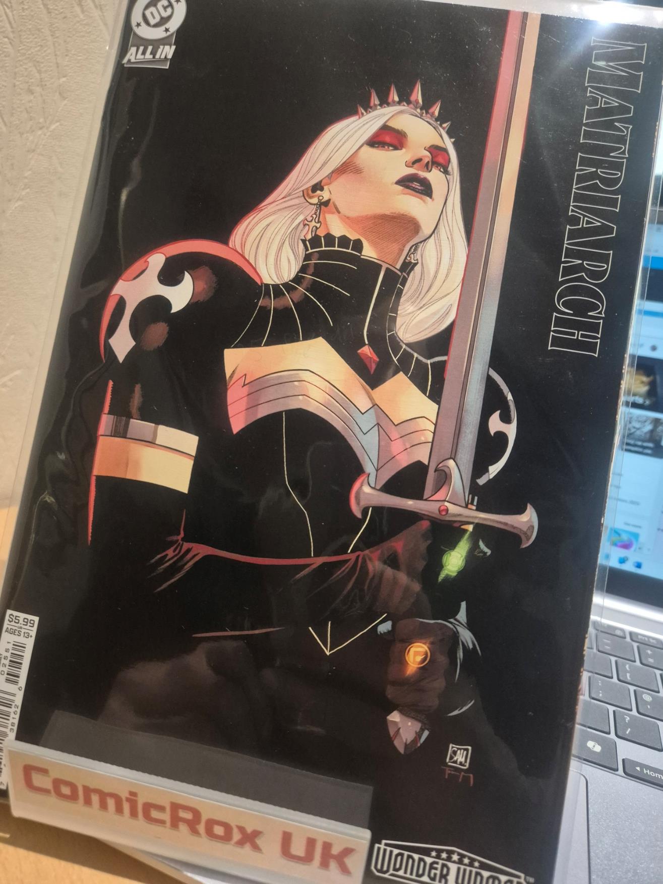 Wonder Woman #25D Greg Smallwood Card Stock Var DC Comics - KEY NM/M