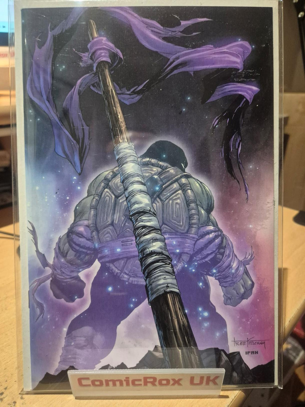 TMNT The Last Ronin Lost Years #4 - Tyler Kirkham Virgin Variant +COA Ltd: 1984