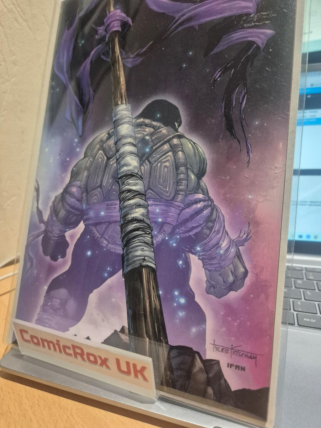 TMNT The Last Ronin Lost Years #4 - Tyler Kirkham Virgin Variant +COA Ltd: 1984