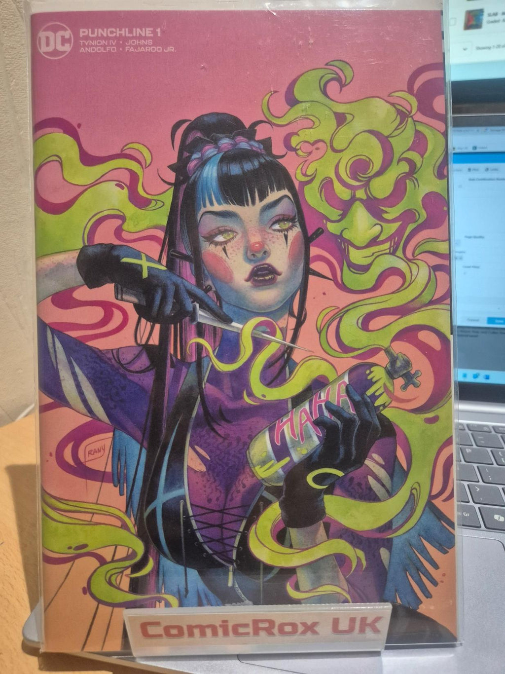 DC Punchline Special #1 Justine Frany Minimal Trade Dress Variant NM+ 1st Print