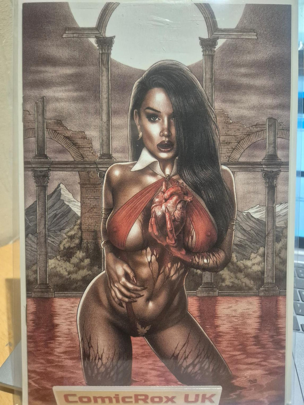 Vampirella #23 Vol6 Bridegroom Virgin Cover Slab City Comics Variant NM+ Ltd 500