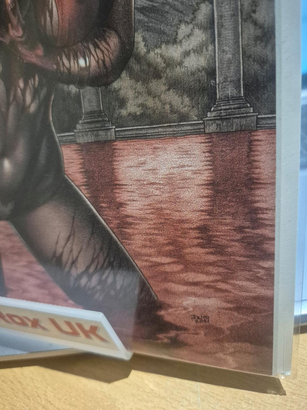 Vampirella #23 Vol6 Bridegroom Virgin Cover Slab City Comics Variant NM+ Ltd 500