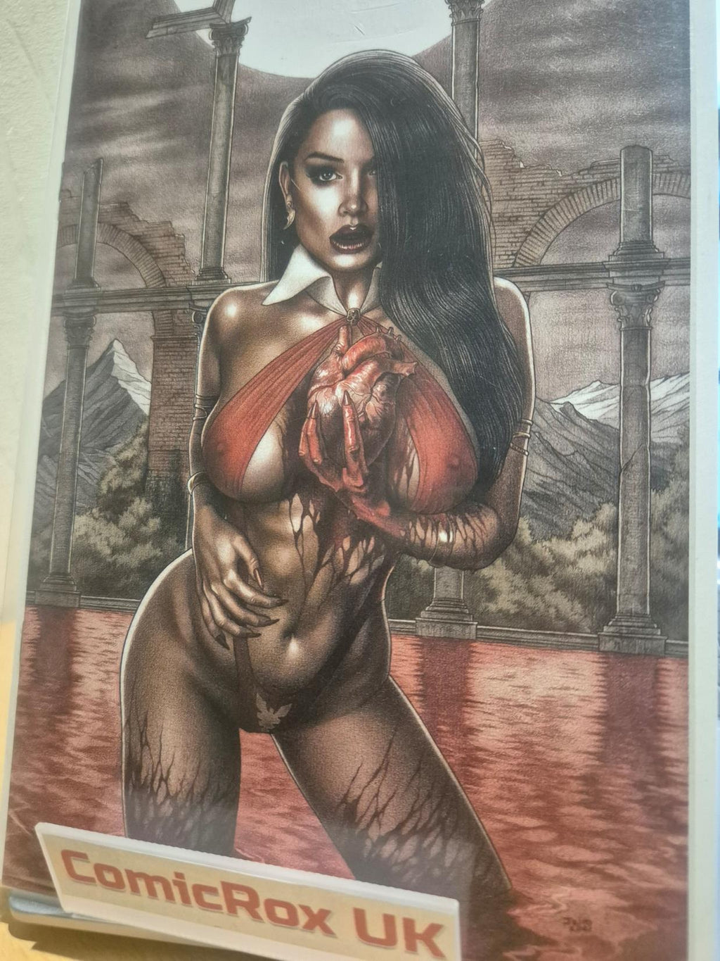 Vampirella #23 Vol6 Bridegroom Virgin Cover Slab City Comics Variant NM+ Ltd 500