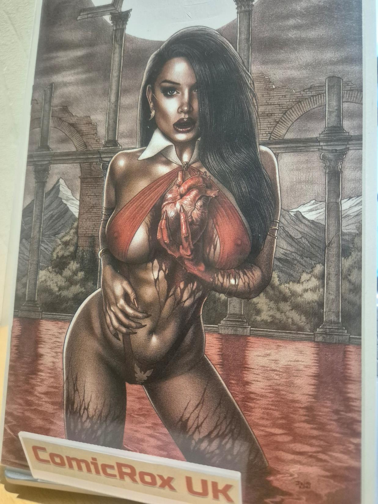 Vampirella #23 Vol6 Bridegroom Virgin Cover Slab City Comics Variant NM+ Ltd 500