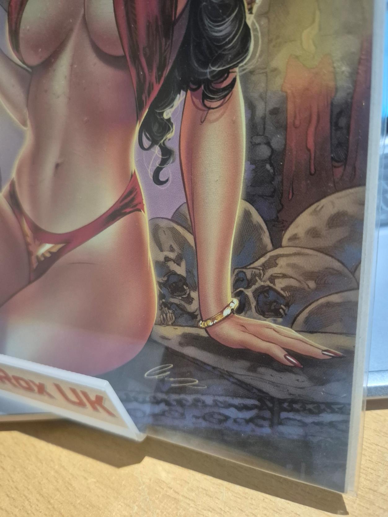 Vampirella #18 - Elias Chatzoudis Virgin Variant Exclusive Cover Comic NM+