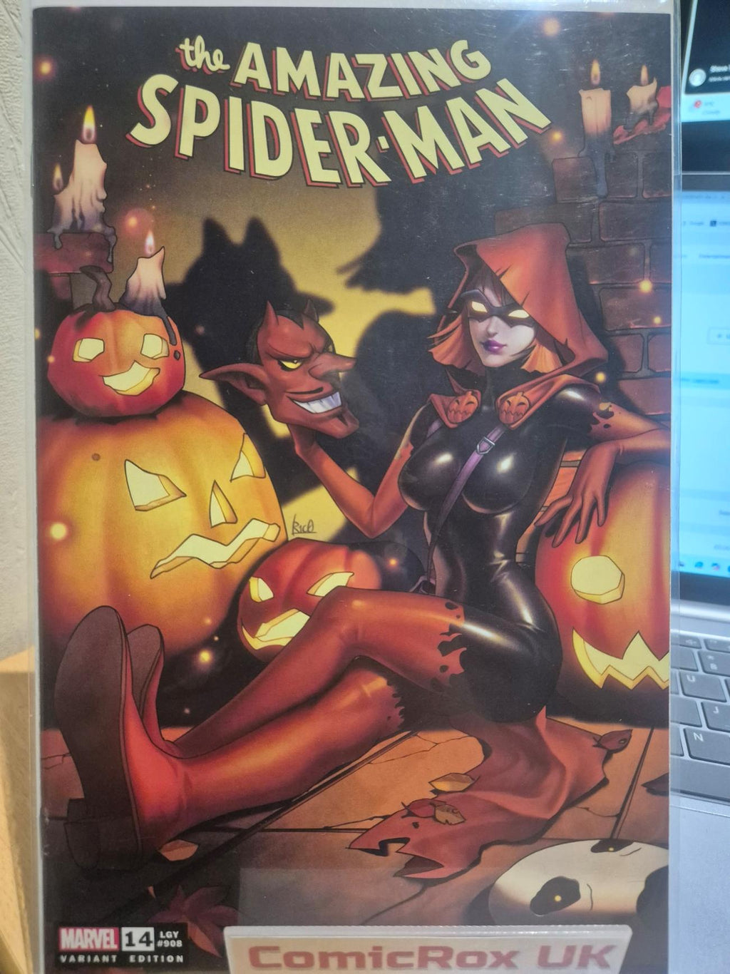 Amazing Spider-Man #14 Unknown Comics R1C0 Exclusive Variant NM KEY Edition