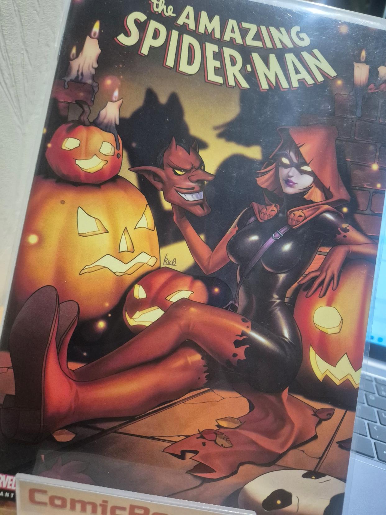 Amazing Spider-Man #14 Unknown Comics R1C0 Exclusive Variant NM KEY Edition