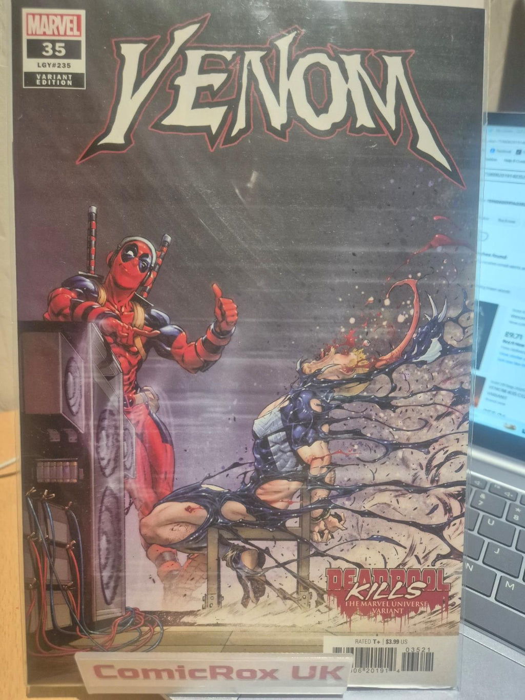 Venom, Vol. 5 #35 Iban Coello Deadpool Kills the Marvel Universe Variant 2024 NM