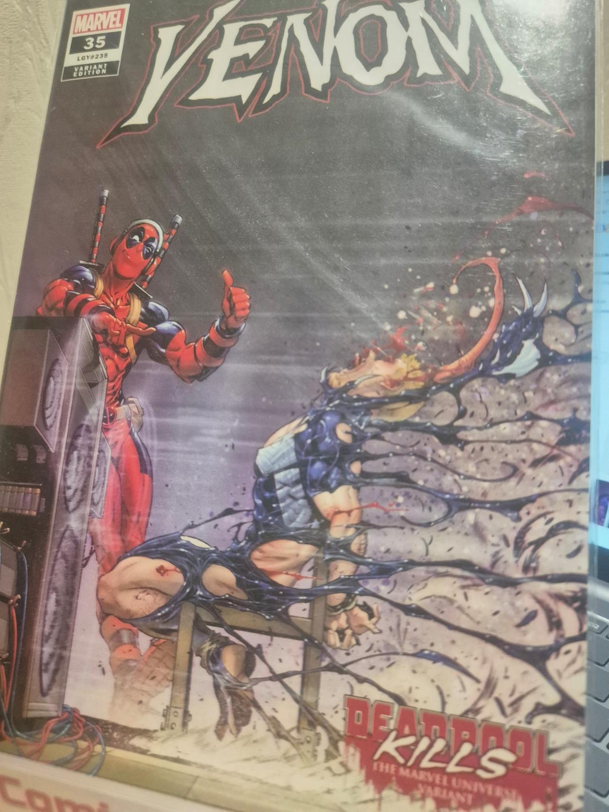 Venom, Vol. 5 #35 Iban Coello Deadpool Kills the Marvel Universe Variant 2024 NM