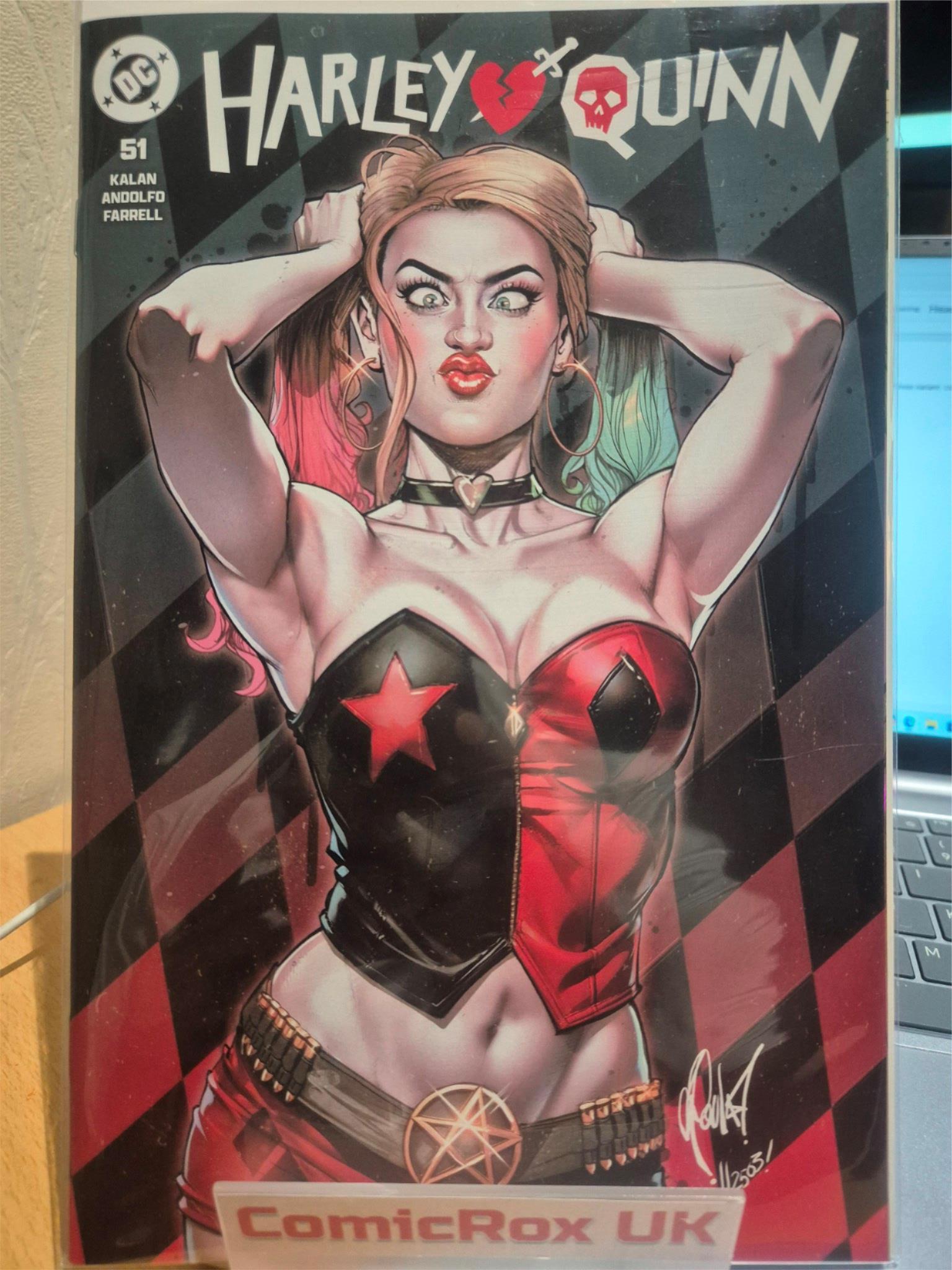 Harley Quinn #51 Cedric Poulat Trade Dress Variant  Ltd 3000 - NM/M