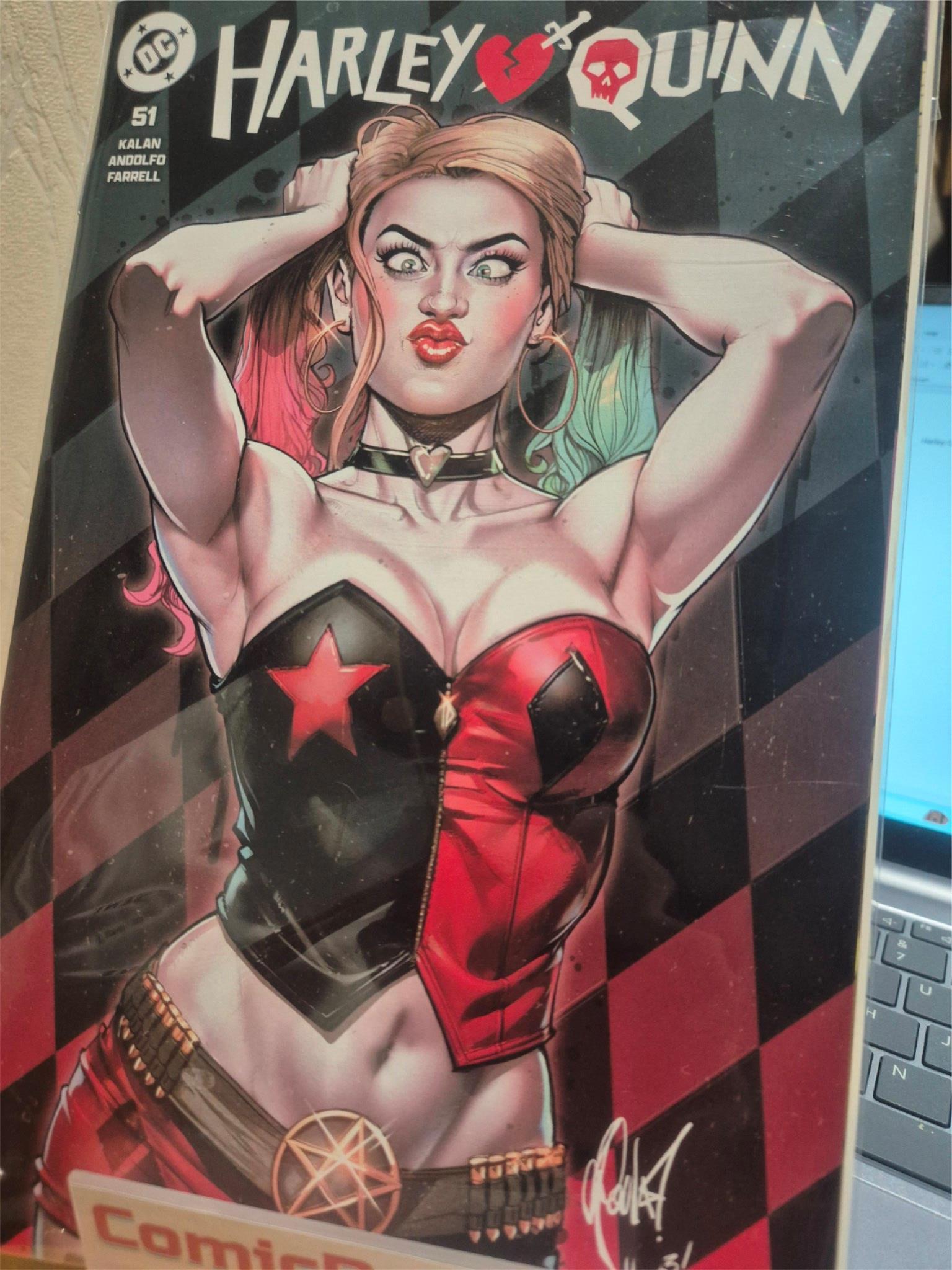 Harley Quinn #51 Cedric Poulat Trade Dress Variant  Ltd 3000 - NM/M