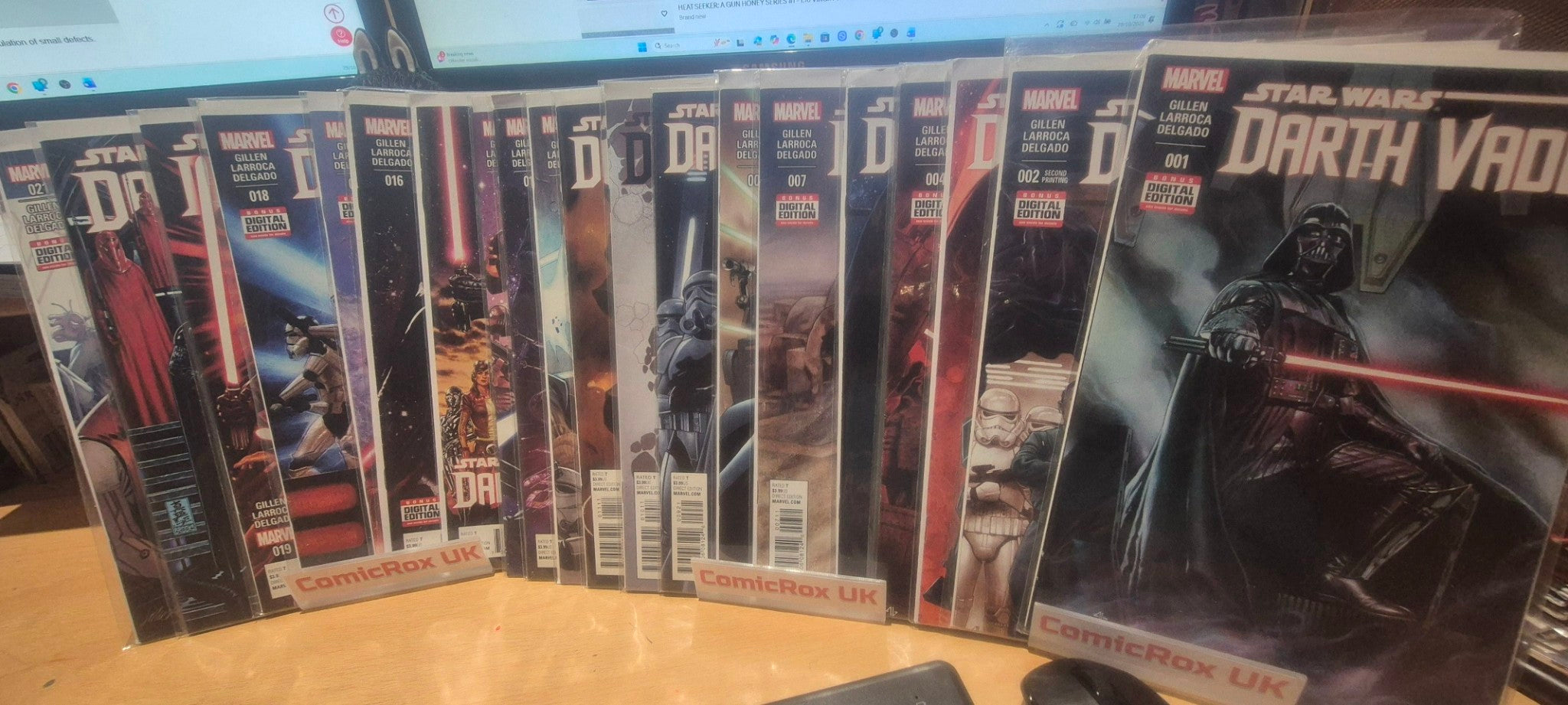 Star Wars: Darth Vader, Vol. 1 Issues 1-21 (3 & 7 are expensive variants) NM/M