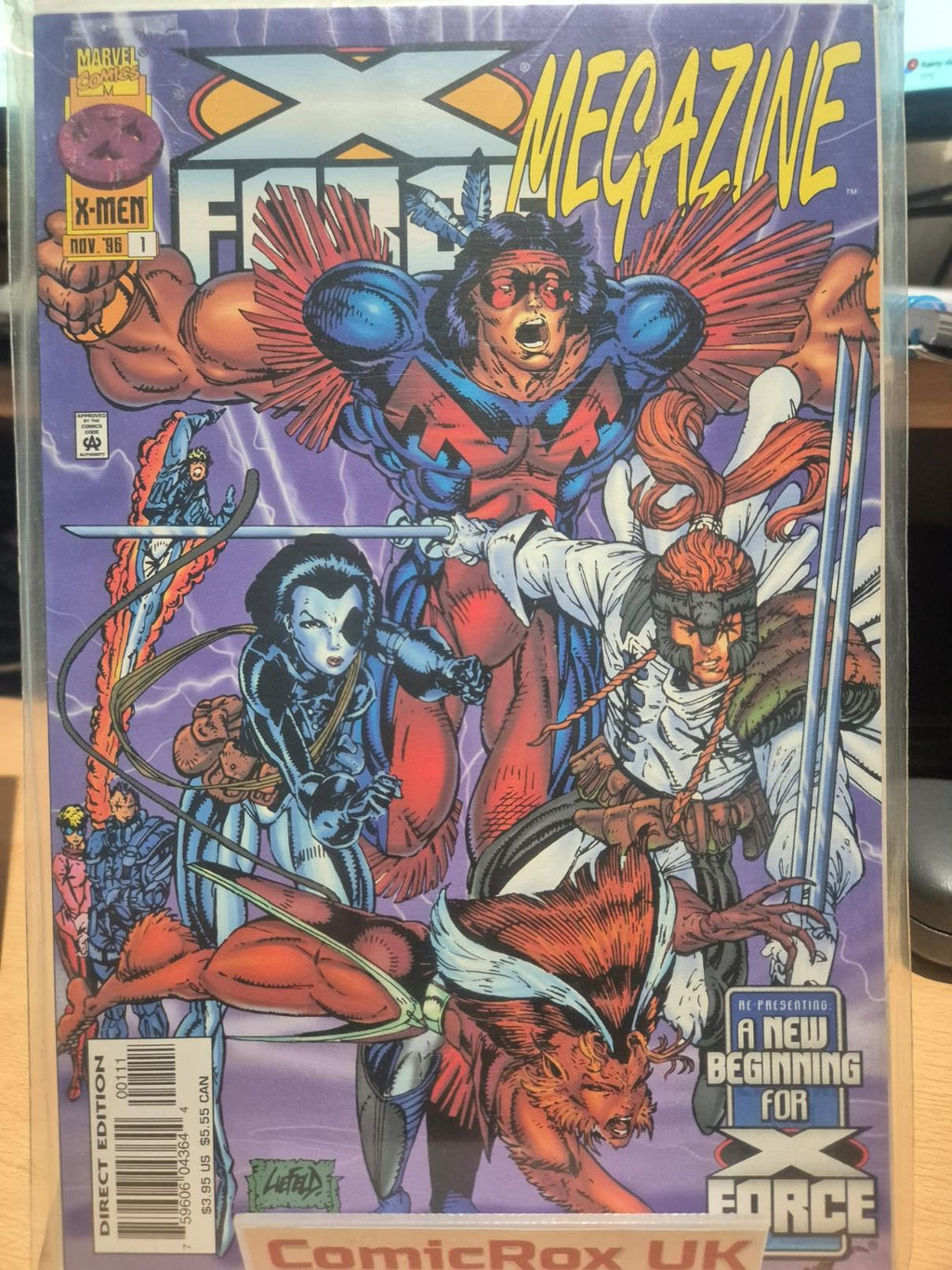 Marvels X-Force Megazine (1996) #1 (9.2 NM-) 1996