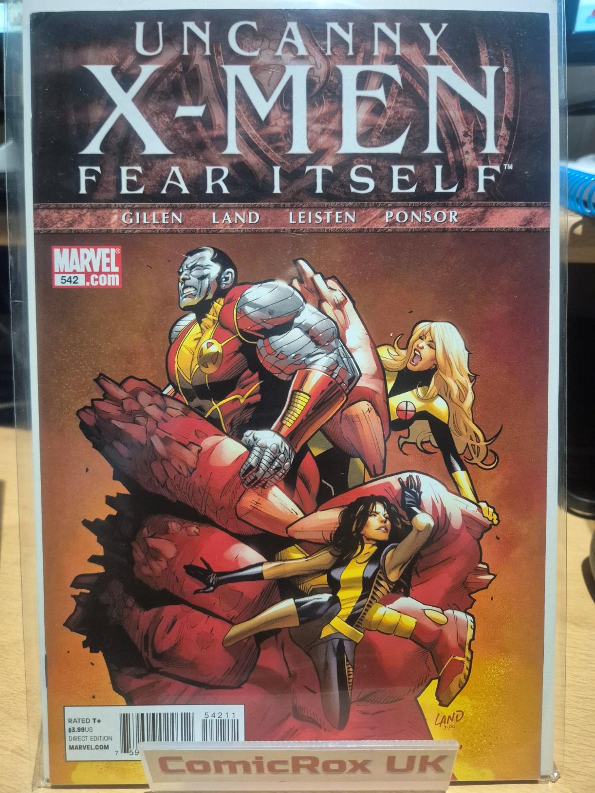 Uncanny X-Men #542 Marvel 2011 Key: 1st Colossus as Juggernaut High Grade VF/NM