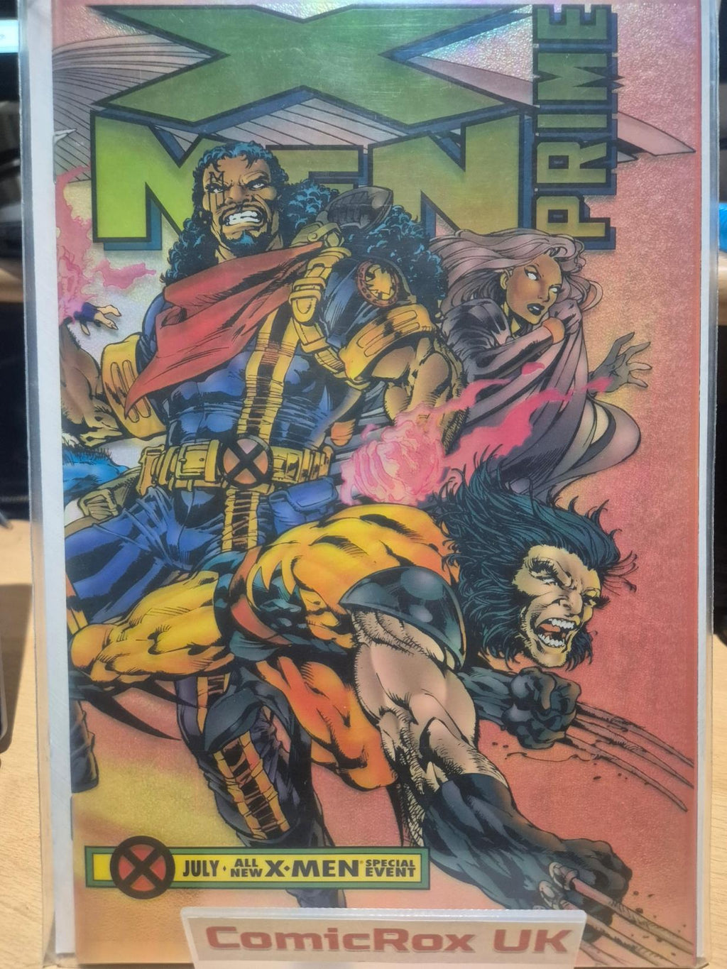 X-Men: Prime #1 -Vol 1- July 1995- 1st App Marrow - Foil CVR- Marvel VF/NM