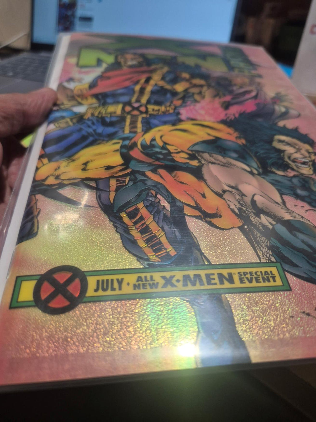 X-Men: Prime #1 -Vol 1- July 1995- 1st App Marrow - Foil CVR- Marvel VF/NM