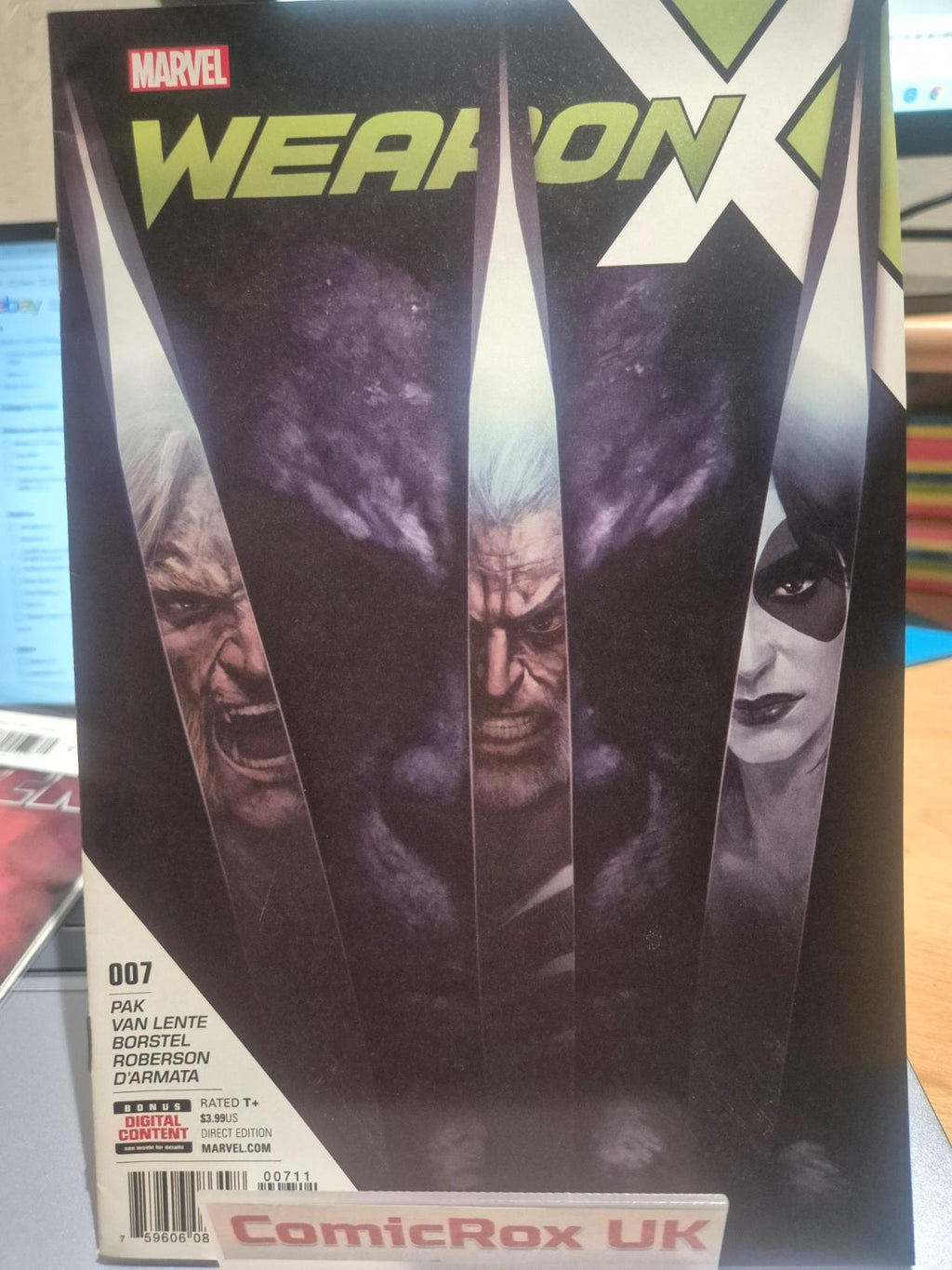 Weapon X, Vol. 3 #7 2017 VF/NM