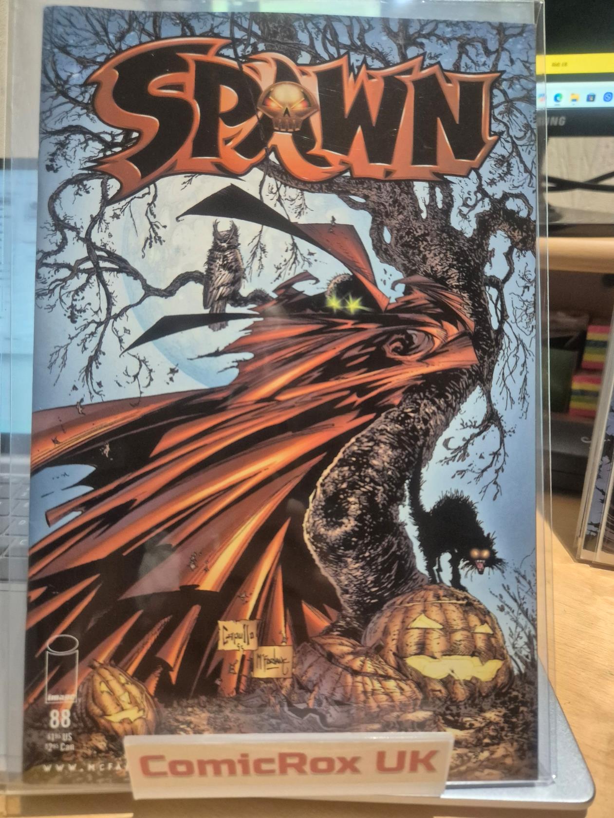 Spawn #88 Todd McFarlane Greg Capullo Halloween Cover Image Comics 1999 NM/M