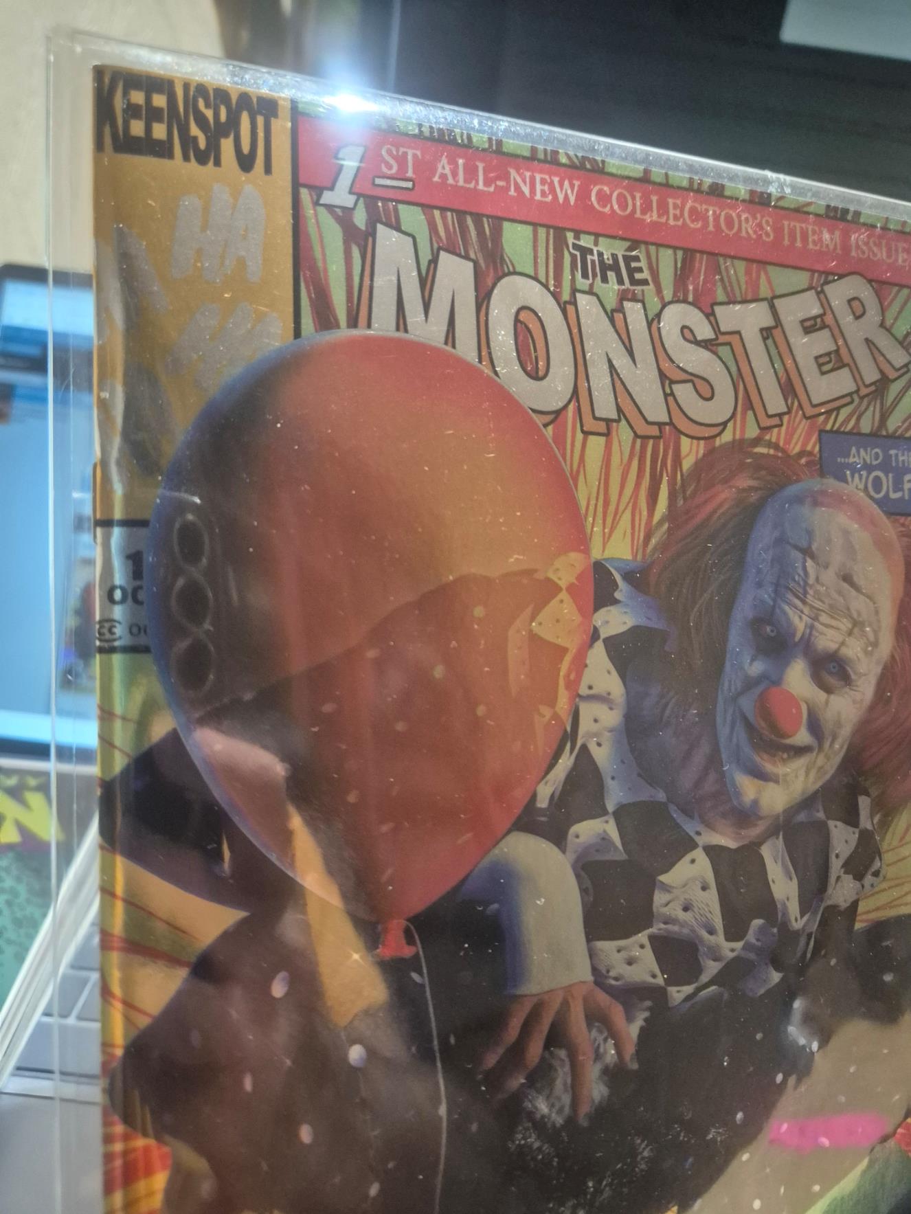 Mark Spears Monsters: The Monster & Wolf, Chrome Foil Variant 1:420 ratio  NM/M