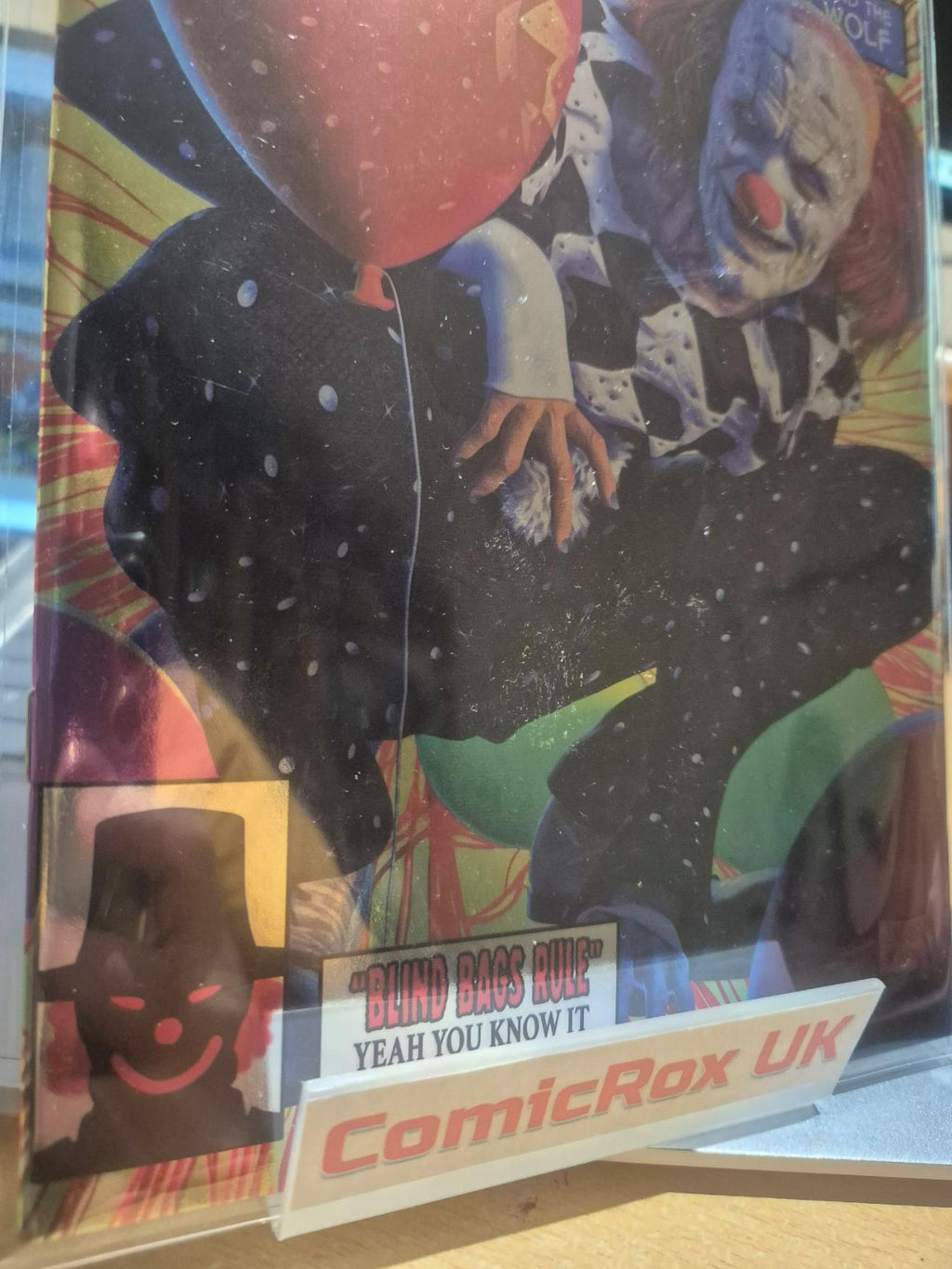 Mark Spears Monsters: The Monster & Wolf, Chrome Foil Variant 1:420 ratio  NM/M