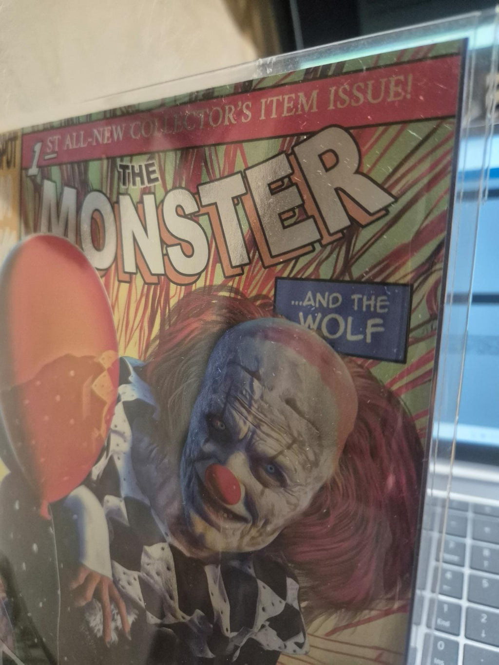 Mark Spears Monsters: The Monster & Wolf, Chrome Foil Variant 1:420 ratio  NM/M