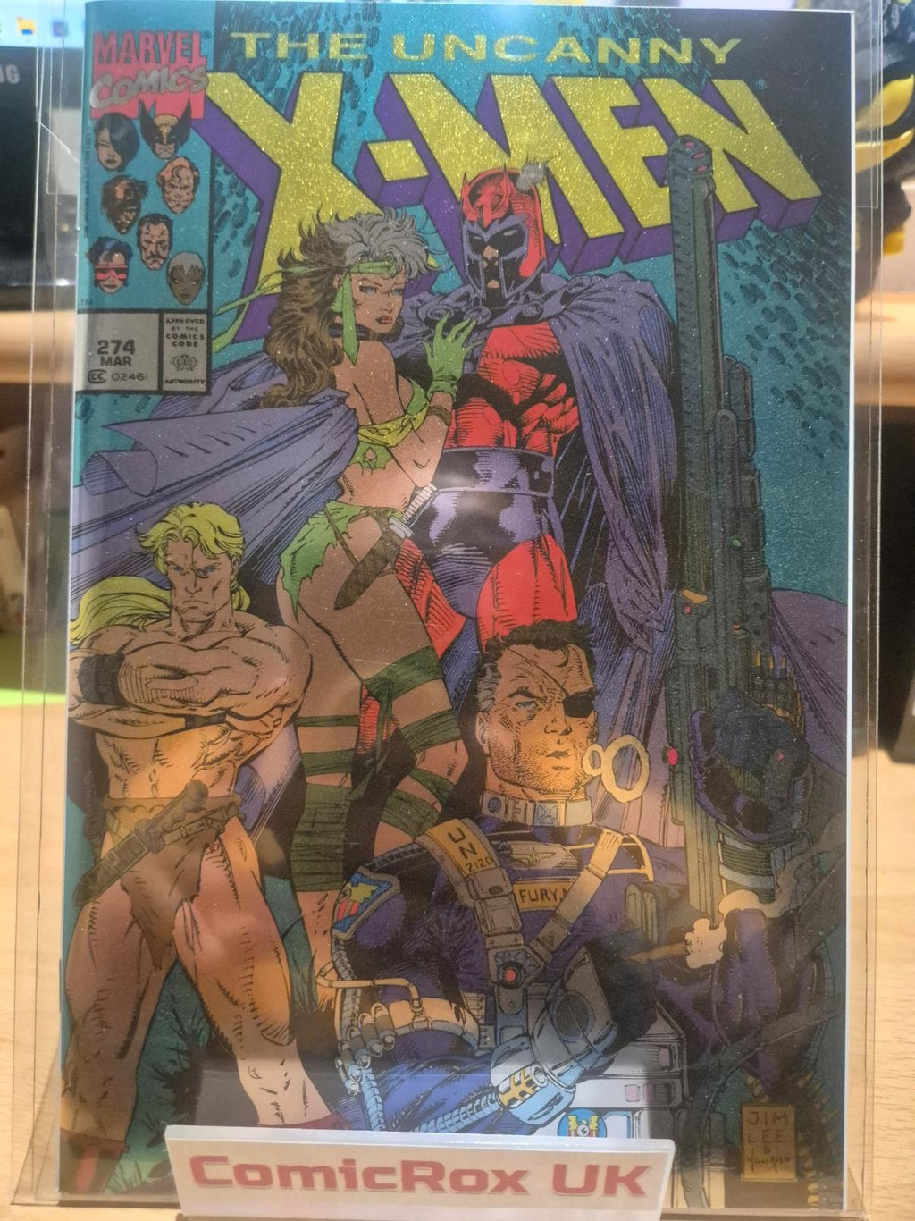Uncanny X-Men, Vol. 1, #274, Foil Exclusive Facsimile Variant NM/M