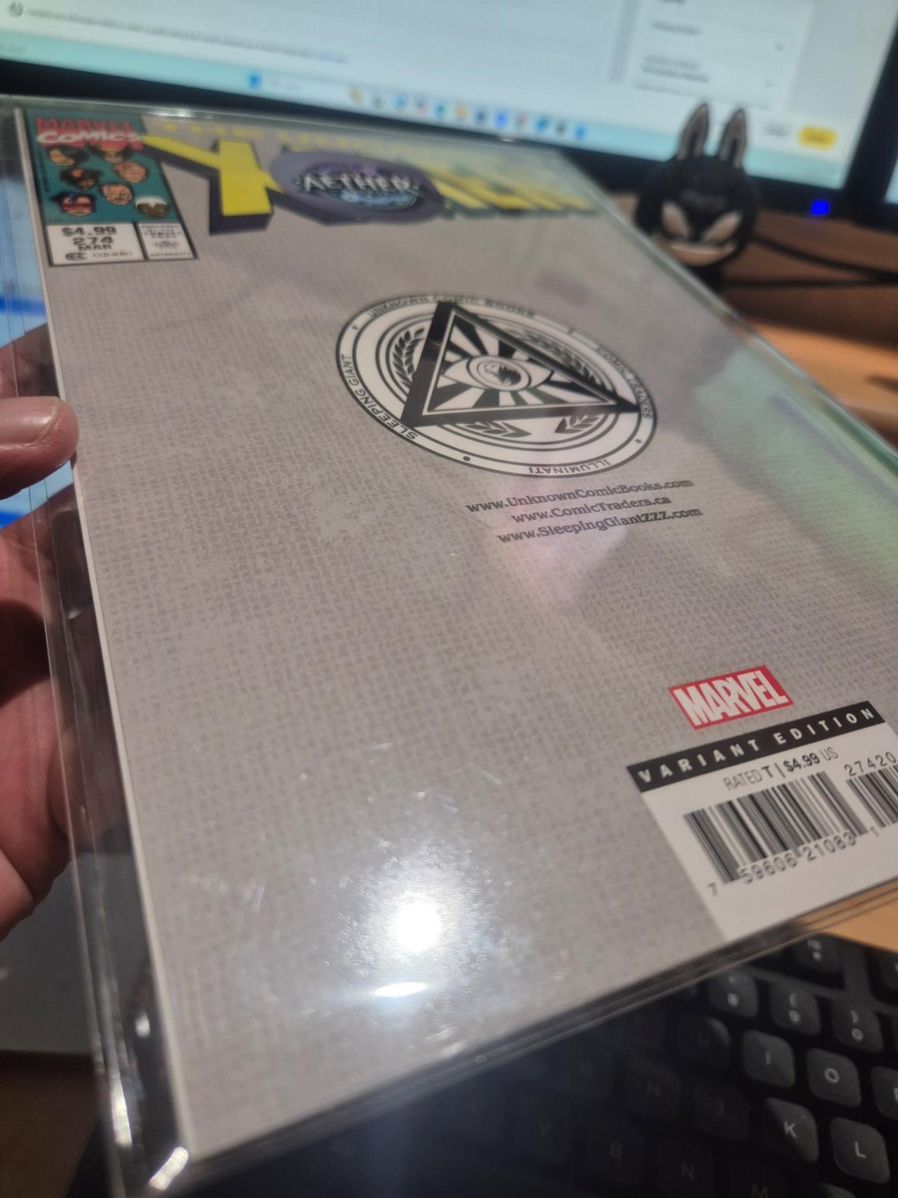 Uncanny X-Men, Vol. 1, #274, Foil Exclusive Facsimile Variant NM/M