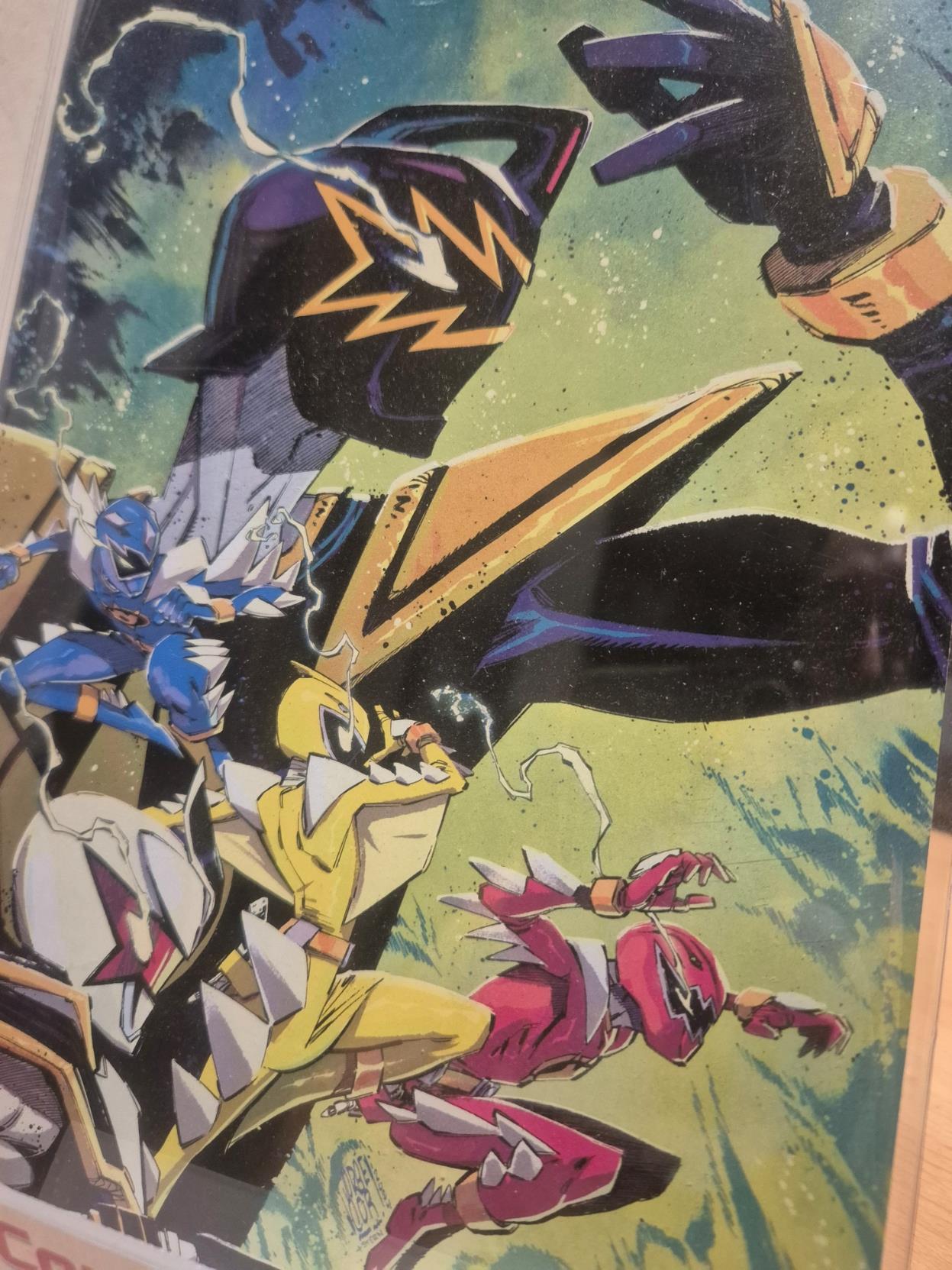 Power Rangers Prime, #10, Jorge Corona Virgin Variant, Very Rare Cover, NM/M