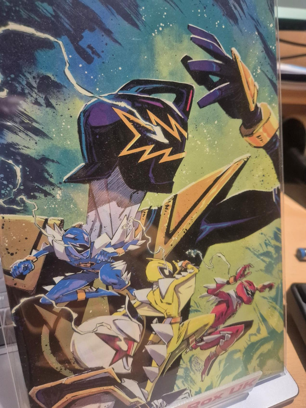 Power Rangers Prime, #10, Jorge Corona Virgin Variant, Very Rare Cover, NM/M