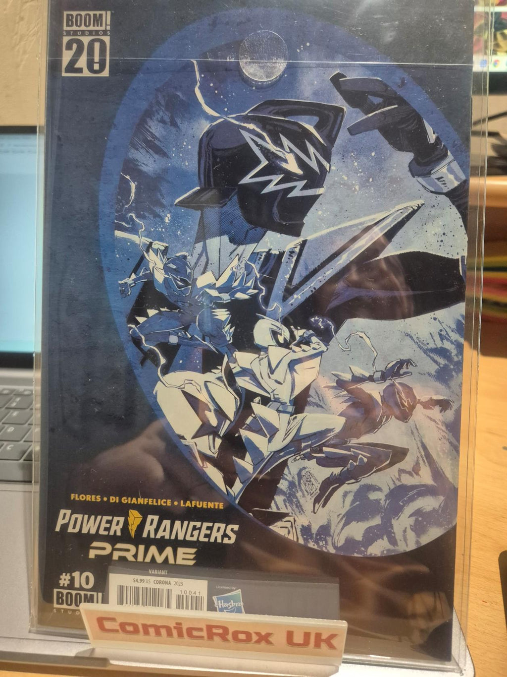 Power Rangers Prime, #10, Jorge Corona Virgin Variant, Very Rare Cover, NM/M