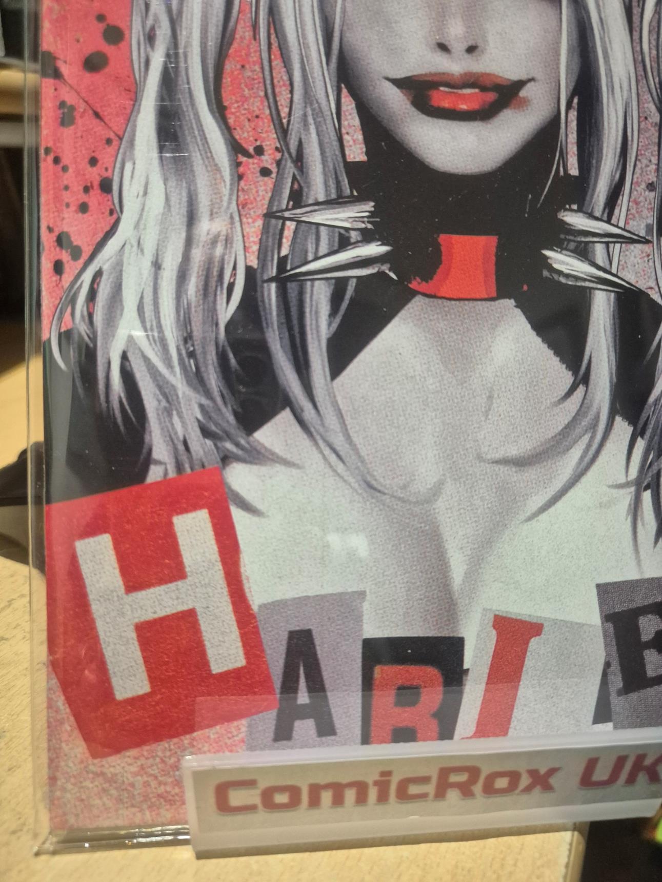 Harley Quinn: Black + White + Redder, #1, Sozo Maika Variant Cover - Mint!