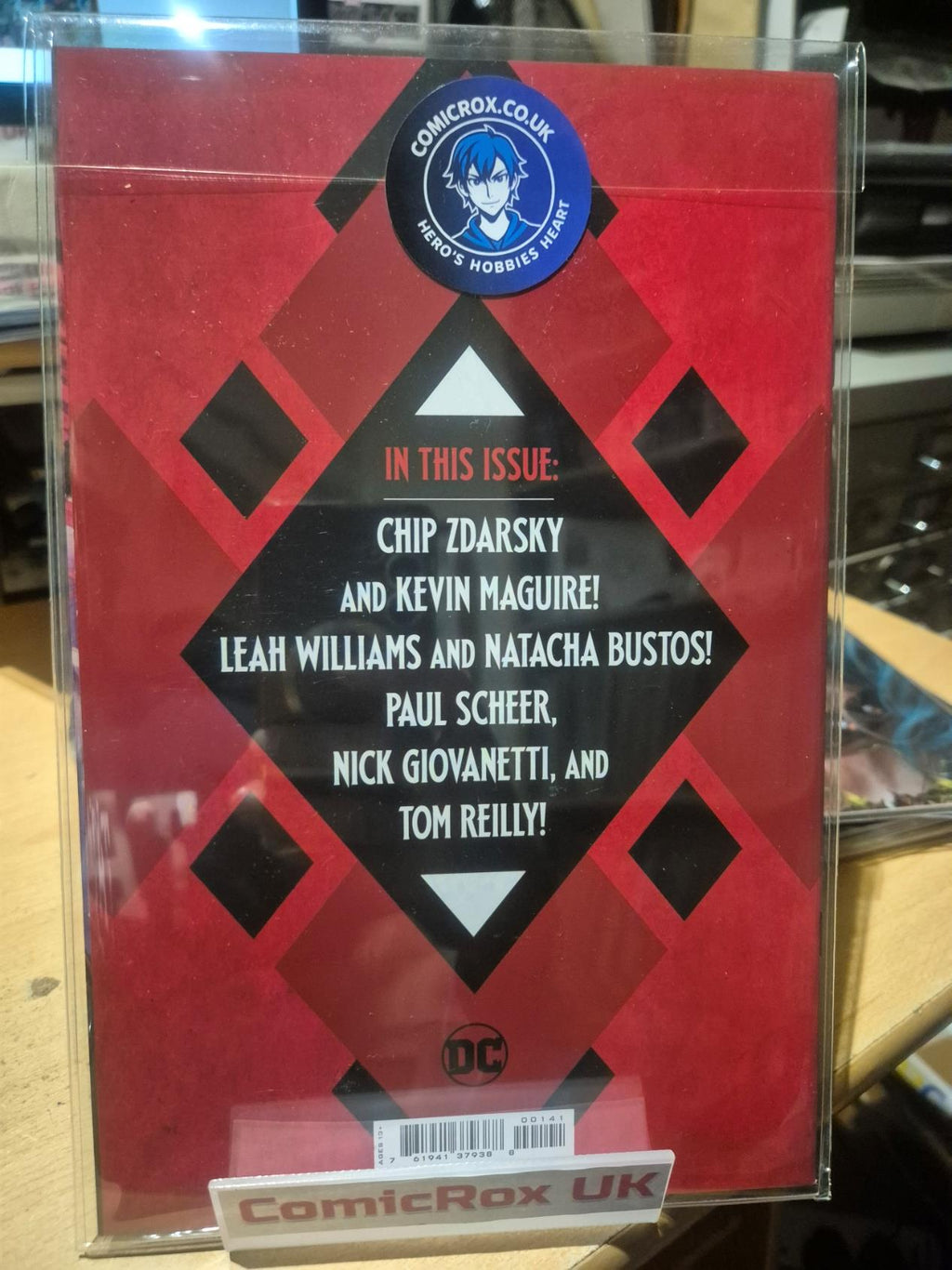 Harley Quinn: Black + White + Redder, #1, Sozo Maika Variant Cover - Mint!