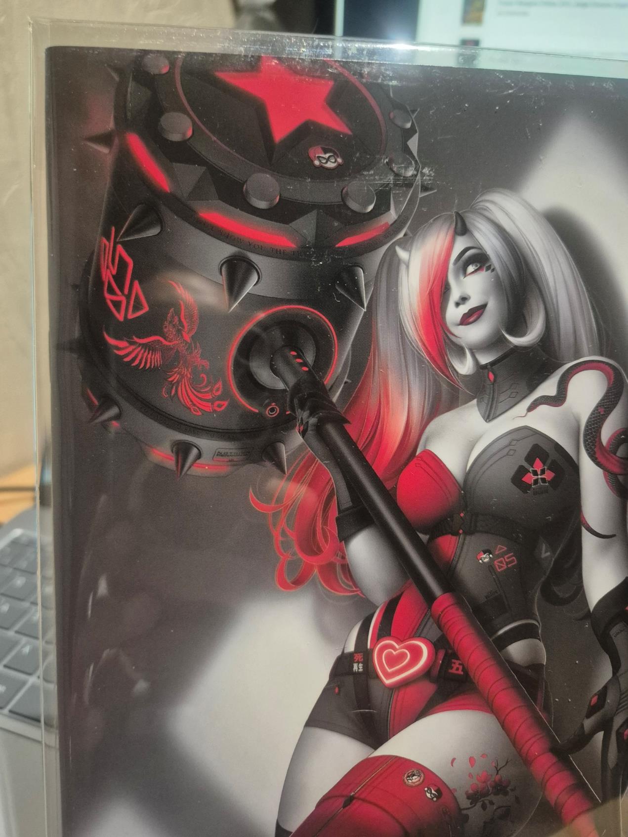 Harley Quinn: Black + White + Redder, #5, Warren Louw Variant, Mint